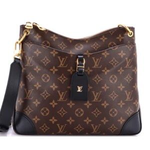 Louis Vuitton Monogram Odeon MM Black